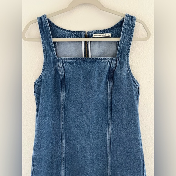 Abercrombie & Fitch Denim Mini Dress | Size Small | Like New - Picture 5 of 8